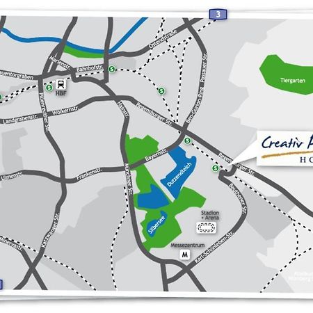 Creativ Park Hotel Nuremberg Ngoại thất bức ảnh