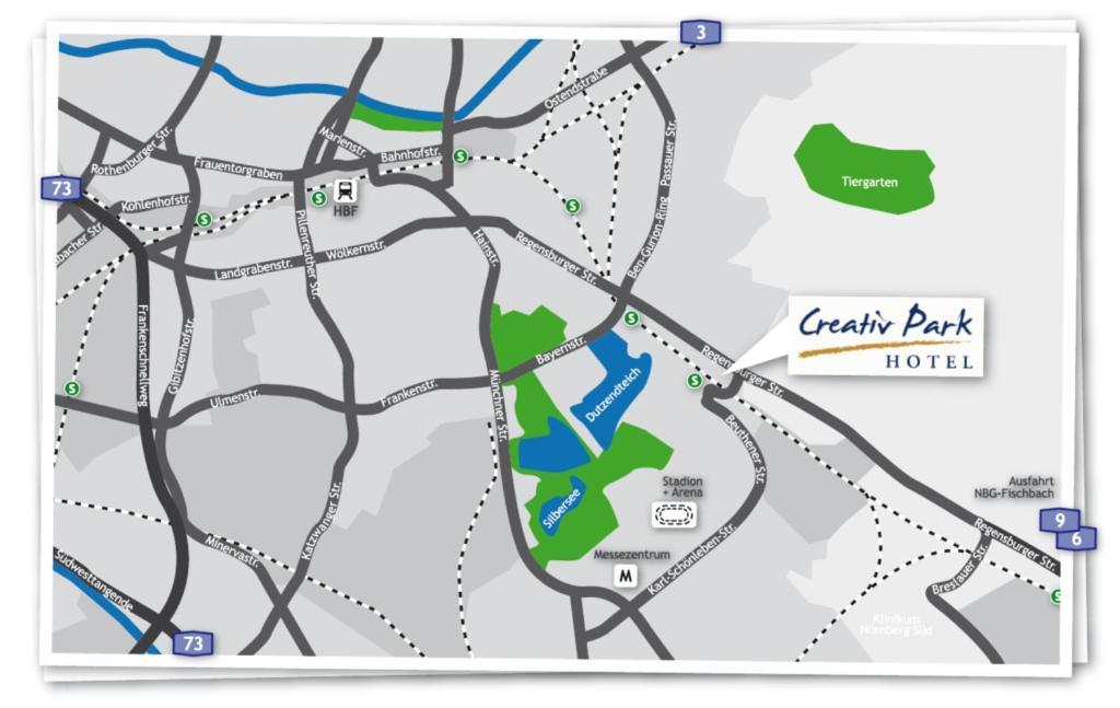 Creativ Park Hotel Nuremberg Ngoại thất bức ảnh